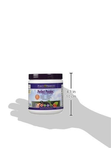 Purity Products Perfect Purples Powder Phytonutrient Rich, Healthy Aging Super Formula - Support Total Body Health - High ORAC Power - P40p Pomegranate Extract w/ 40% Punicosides - 30 Day Supply