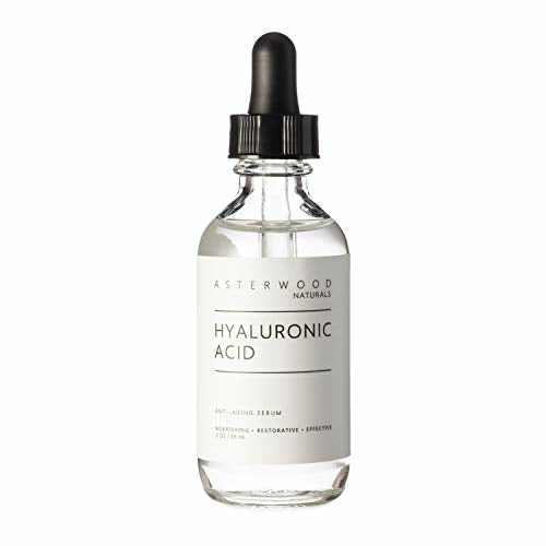 Asterwood Naturals Pure Hyaluronic Acid Serum for Face; Plumping