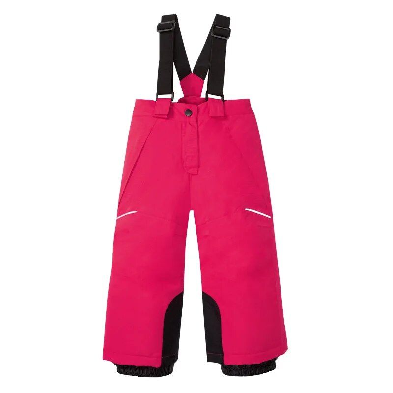 Kids' Winter Ski & Snow Pants: Waterproof, Windproof Outdoor Jumpsuit