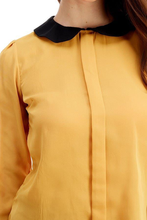 Peterpan Colored Long Sleeve Blouse