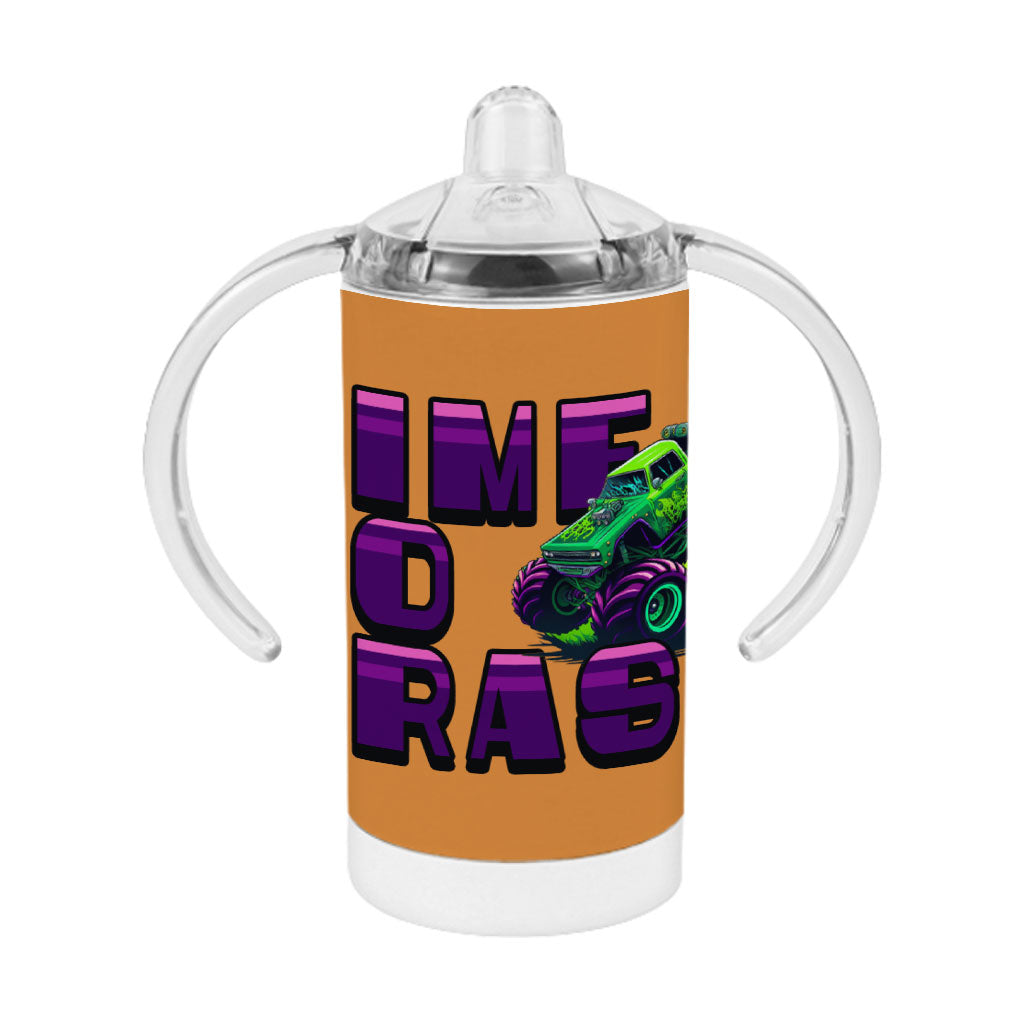 Monster Truck Sippy Cup - Cool Baby Sippy Cup - Printed Sippy Cup