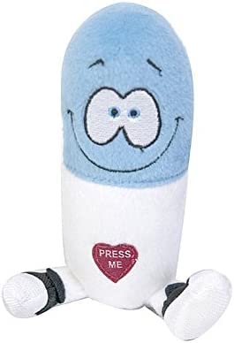 Just For Laughs Happy Pill Giggling Plush 6-Pack