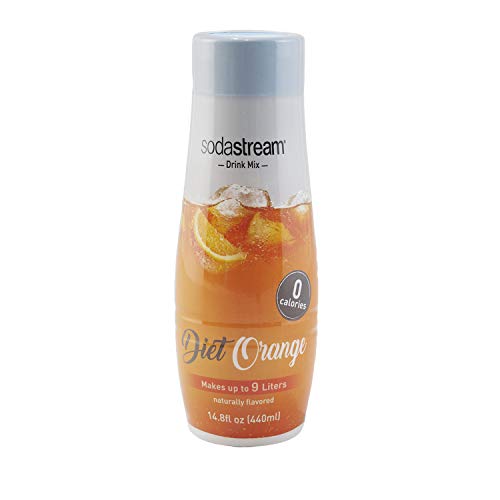 SodaStream Diet Orange Syrup, 14.8 Fluid Ounce