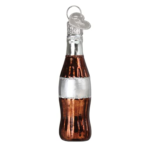 Old World Christmas Gumdrops Mini Diet Coke Bottle Glass Blown Ornament for Christmas Tree