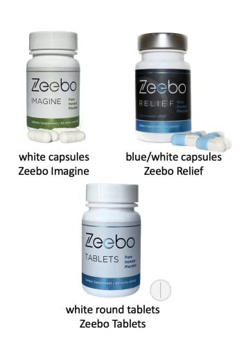 Zeebo Tablets – Pure Honest Placebo Tablets Designed to Help You Access Your Mind's Potential