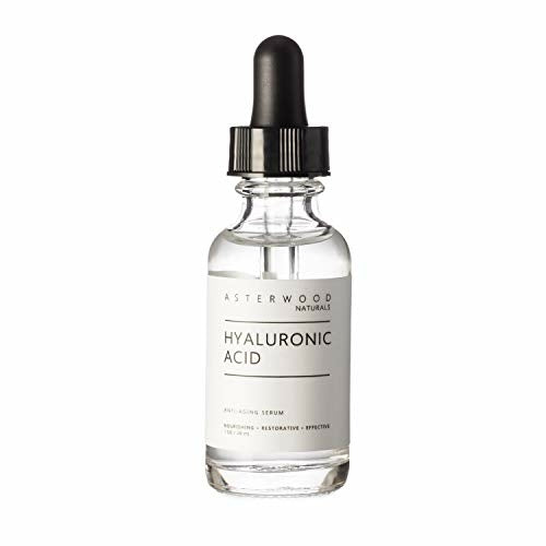 Asterwood Naturals Pure Hyaluronic Acid Serum for Face; Plumping