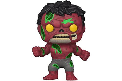 Funko POP Marvel: Marvel Zombies - Red Hulk, 3.75 inches, Multicolor