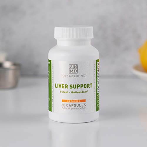 Liver Support by Dr. Amy Myers - Features A Powerful Blend of Ingredients That Help Clean & Optimize Liver Function - Dietary Supplement 60 Capsules