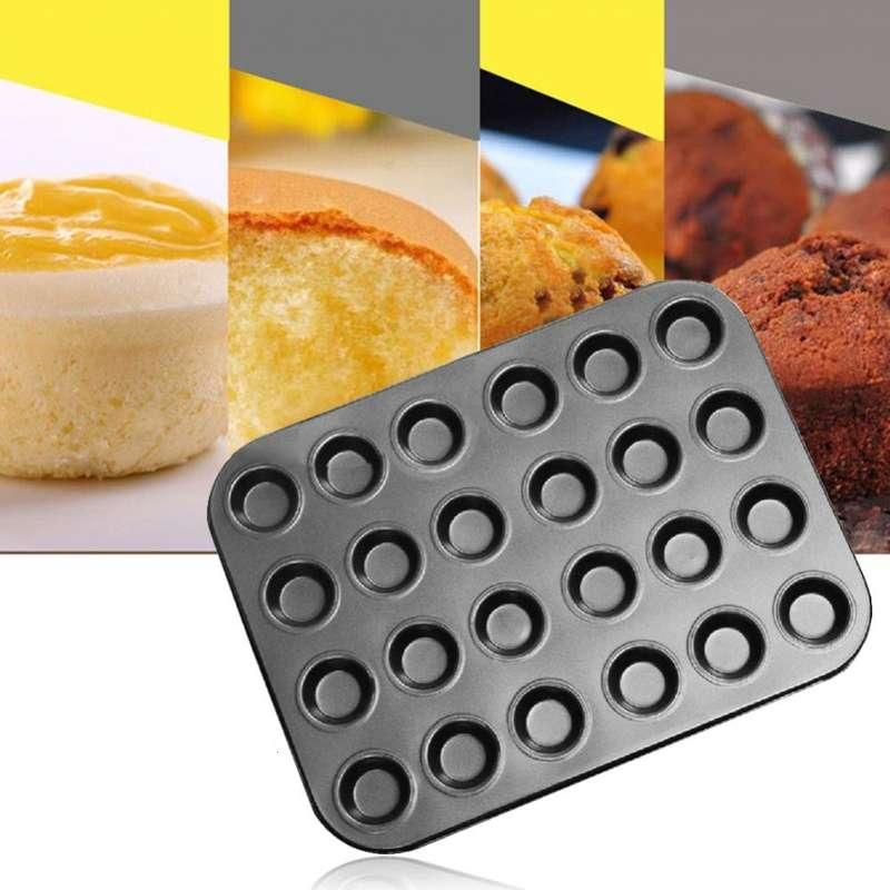 Deluxe 24-Cavity Non-Stick Cupcake and Muffin Baking Pan