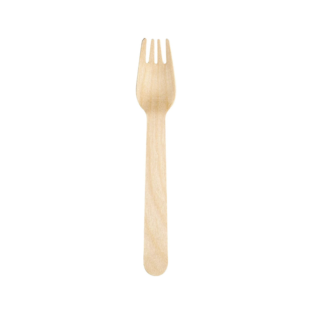 Birchwood Disposable Forks (100 Pcs)