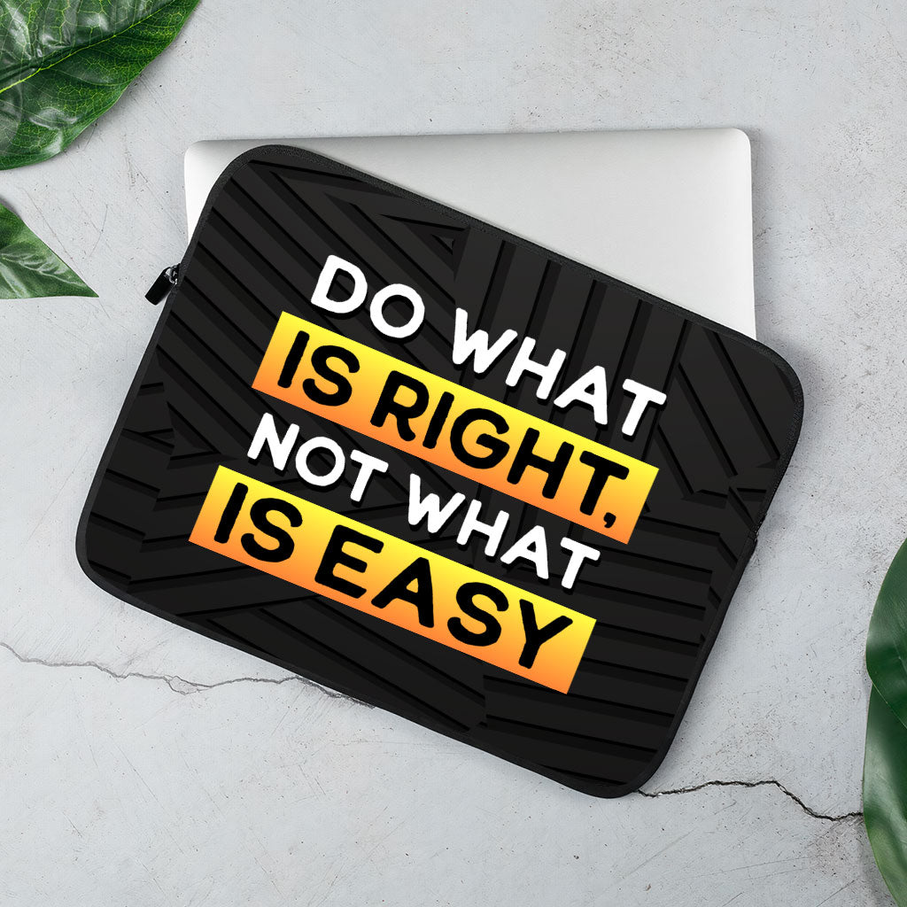 Motivational MacBook Pro 14" Two-Sided Sleeve - Quote Laptop Sleeve - Best Design MacBook Sleeve