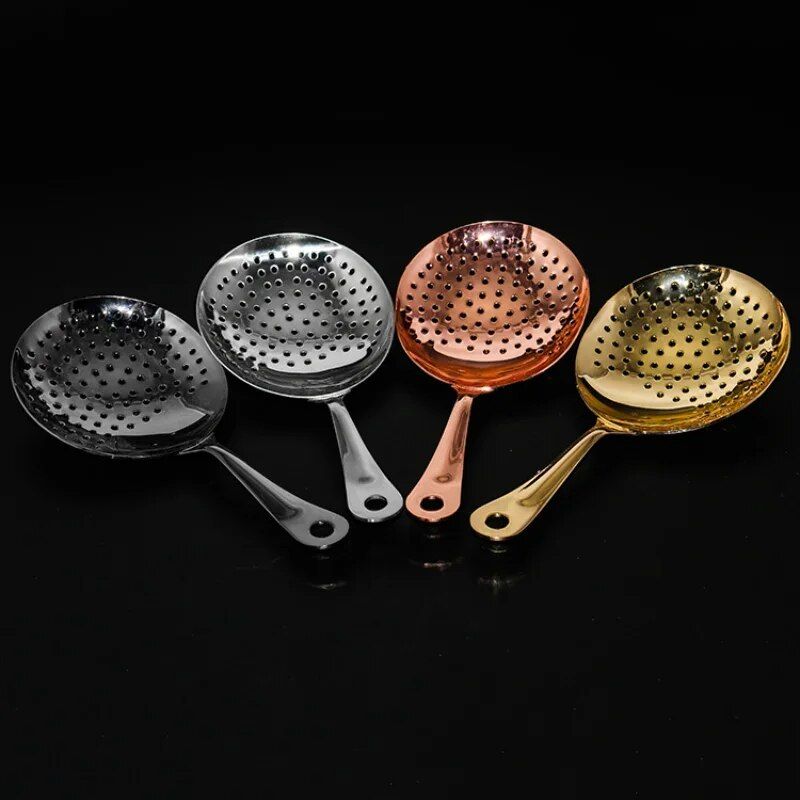 Premium 304 Stainless Steel Julep Cocktail Strainer