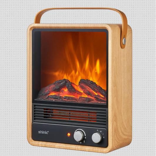 Portable 3D Flame Effect Electric Heater