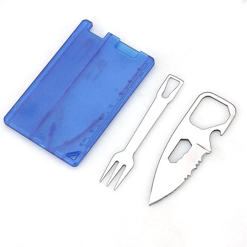 Multi-Purpose Outdoor Survival Tool Card