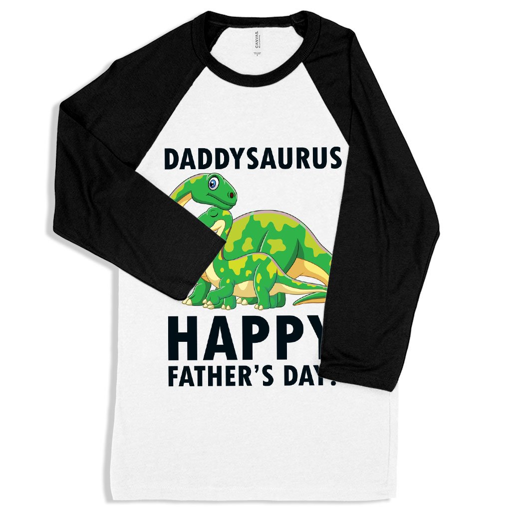 Daddysaurus Baseball T-Shirt - Father's Day T-Shirts - Father's Day T-Shirt Ideas