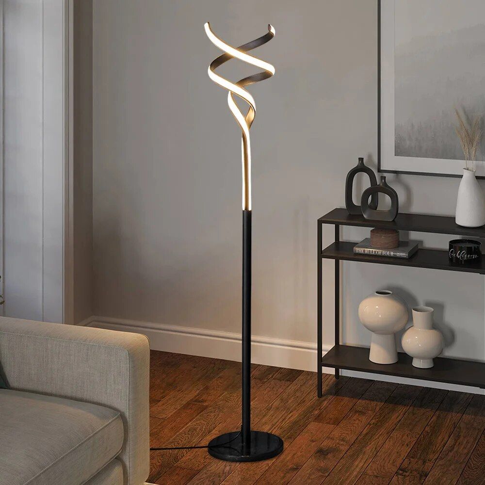 Contemporary Minimalist LED Strip Floor Lamp - Perfect for Modern Living Spaces