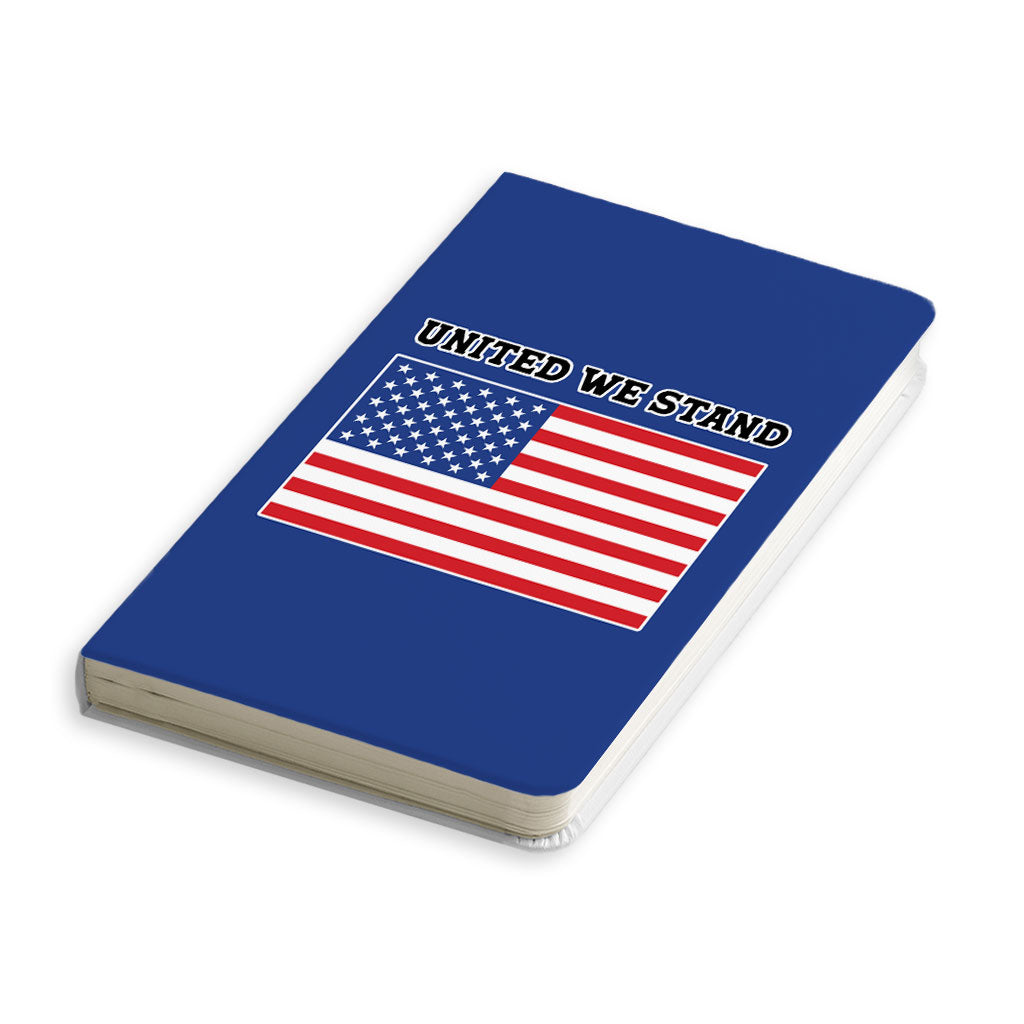 USA Flag Journal - Patriotic Notebook - Trendy Journal