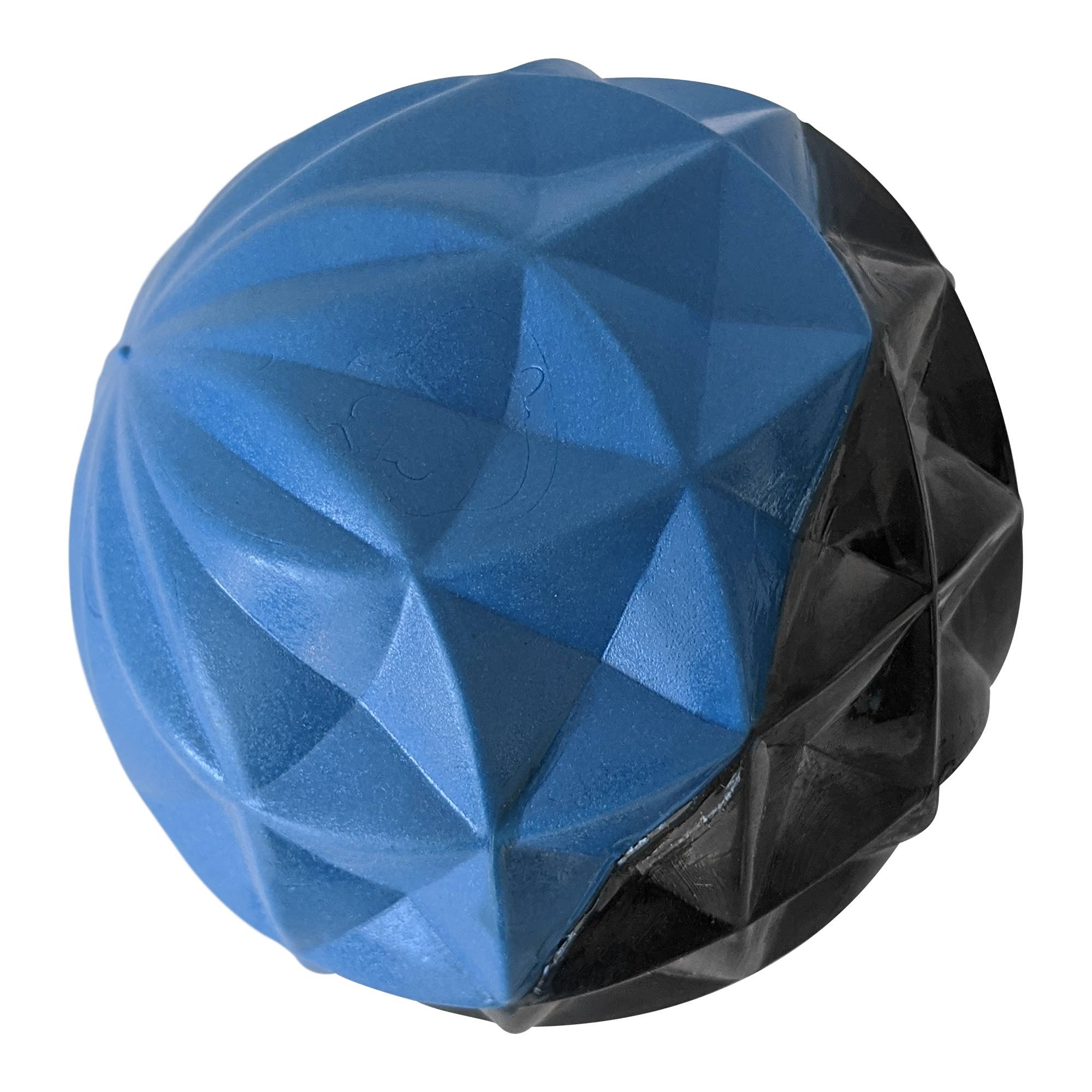 Geometric Design Textured Ball Dog Chew Toy - Large | Amber Blackberry