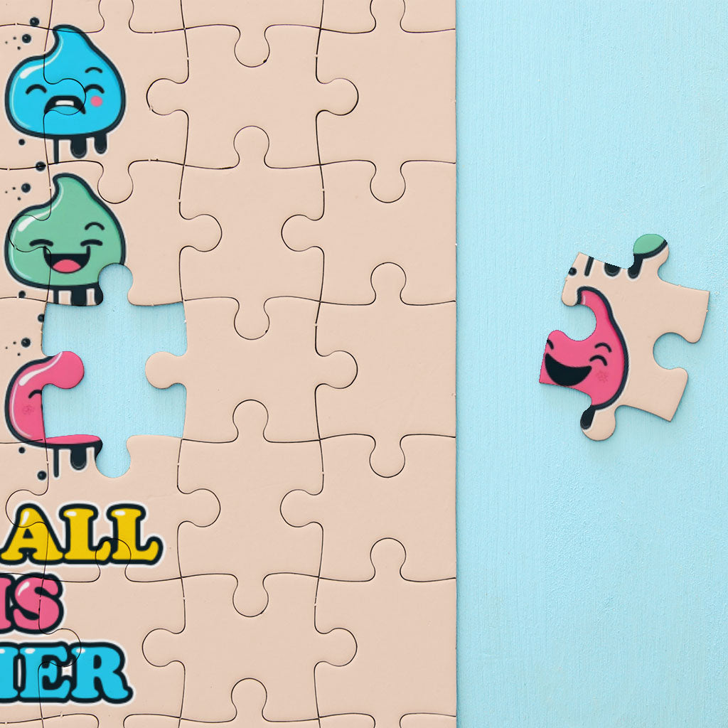 We are All in This Together Puzzles - Kawaii Jigsaw Puzzle - Cute Design Puzzles