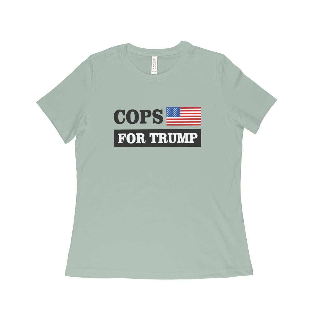 Women's Cops for Trump T-Shirt - Trump Clothing