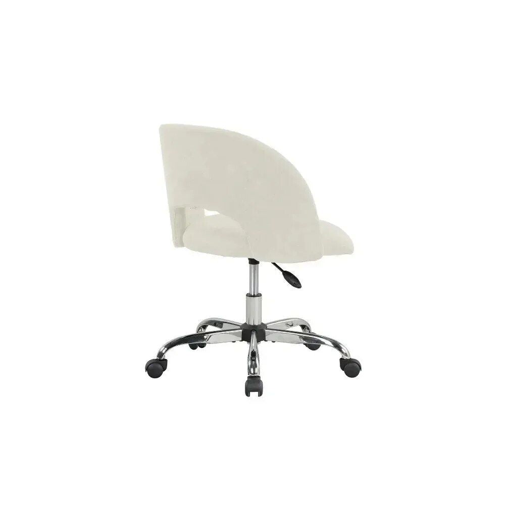 Mainstay Fabric Upholstered Open Back Office Chair