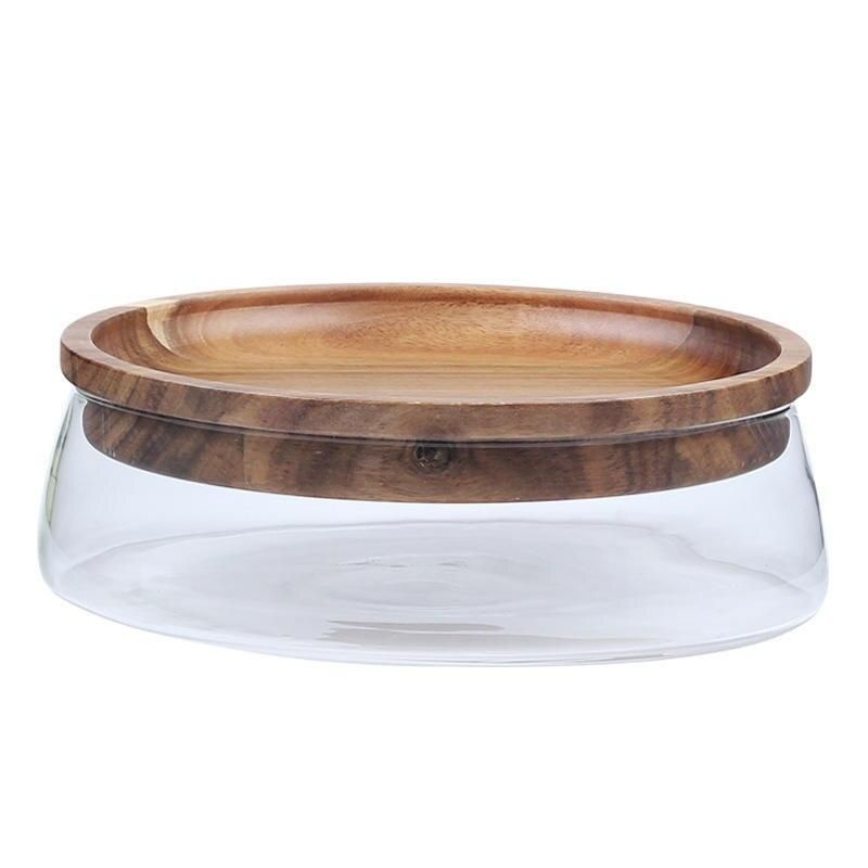 Creative Acacia Wood Nut Fruit Plate