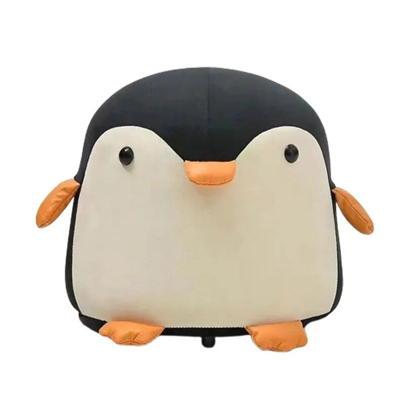 Charming Penguin Cartoon Stool