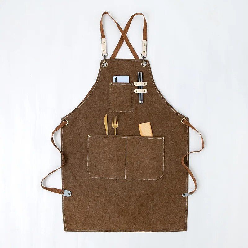 Versatile Canvas Kitchen & Work Apron