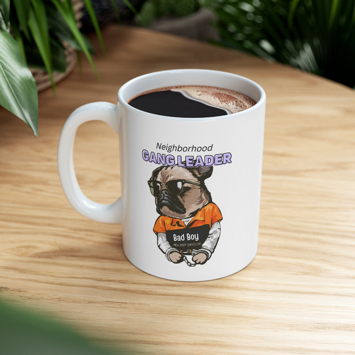 Pug Gang Leader Mug