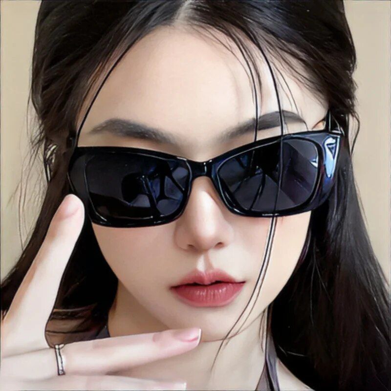 Chic Cat-Eye Square Sunglasses