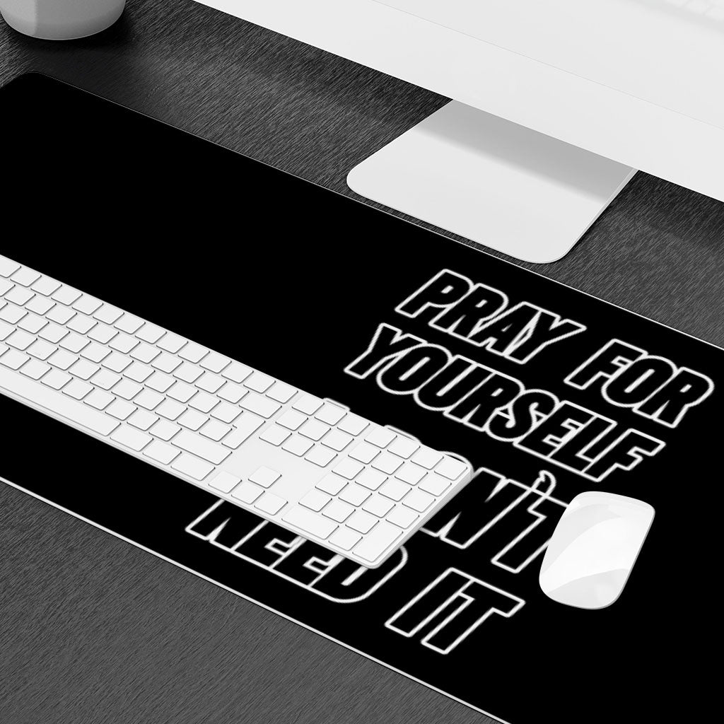 Cool Design Desk Mat - Quote Desk Pad - Printed Laptop Desk Mat