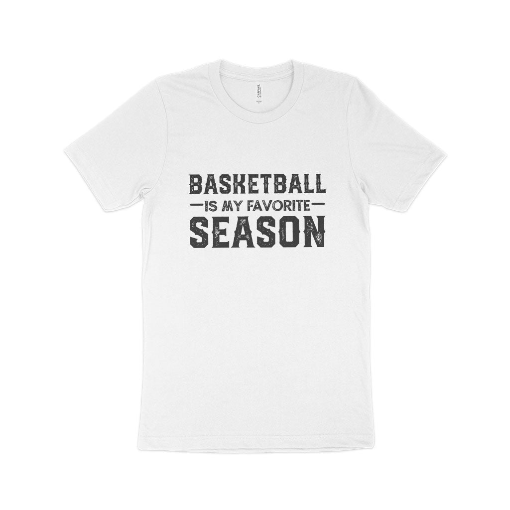 Basketball Season Unisex Jersey T-Shirt Made in USA