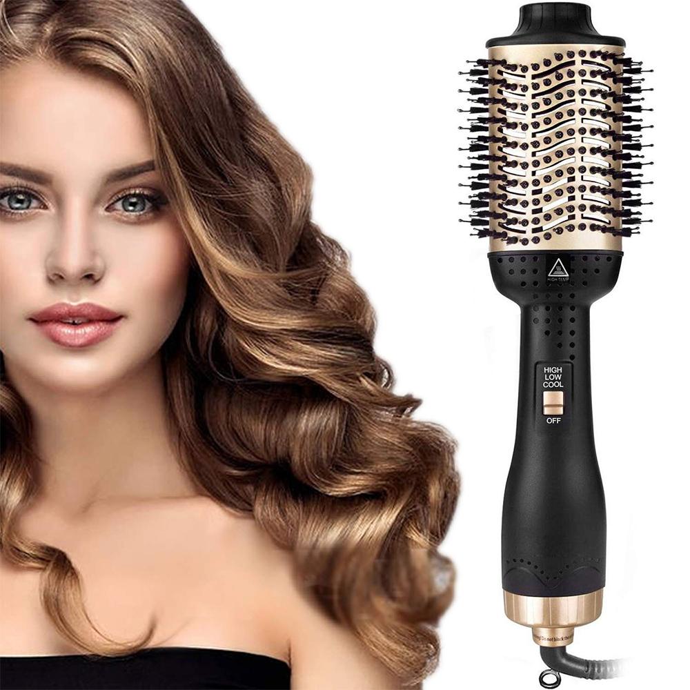 Hair Dryer Hot Air Brush Styler Electric Ion Blow Dryer Brush SP