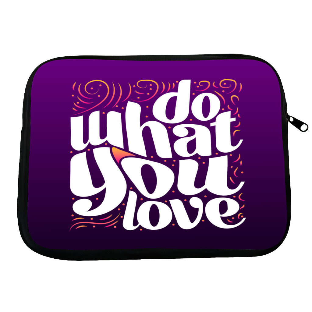 Do What You Love HP 16" Sleeve - Cute Design Laptop Sleeve - Graphic Laptop Sleeve with Zipper