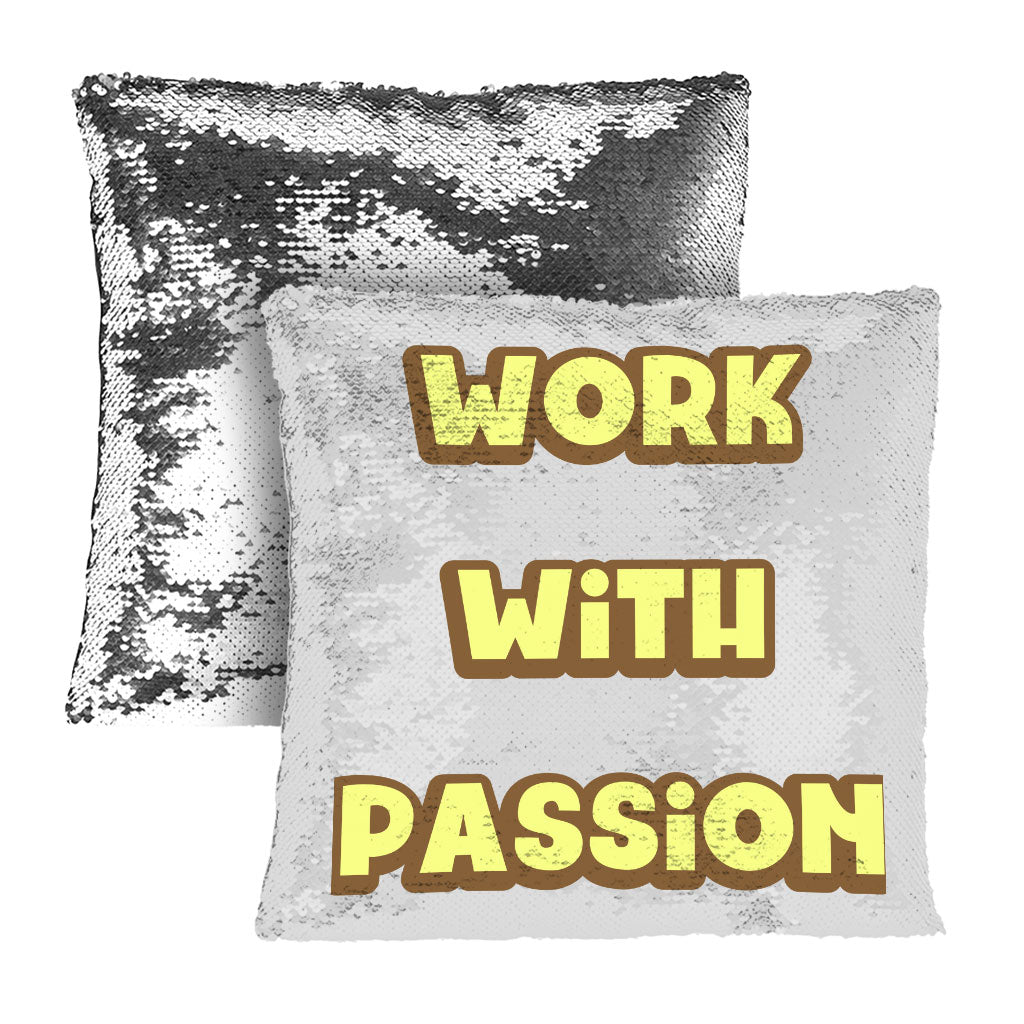 Motivational Sequin Pillow Case - Saying Pillow Case - Cute Pillowcase