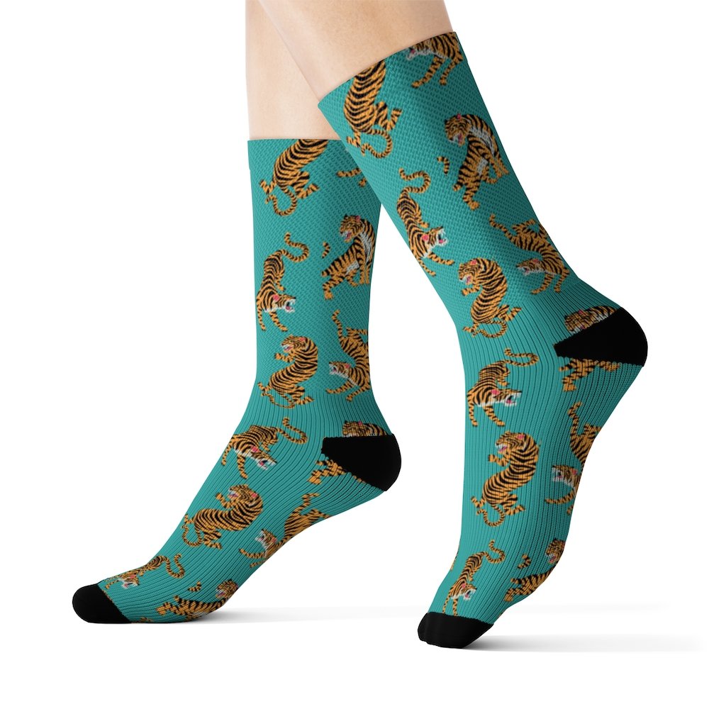 Tiger Fun Novelty Socks