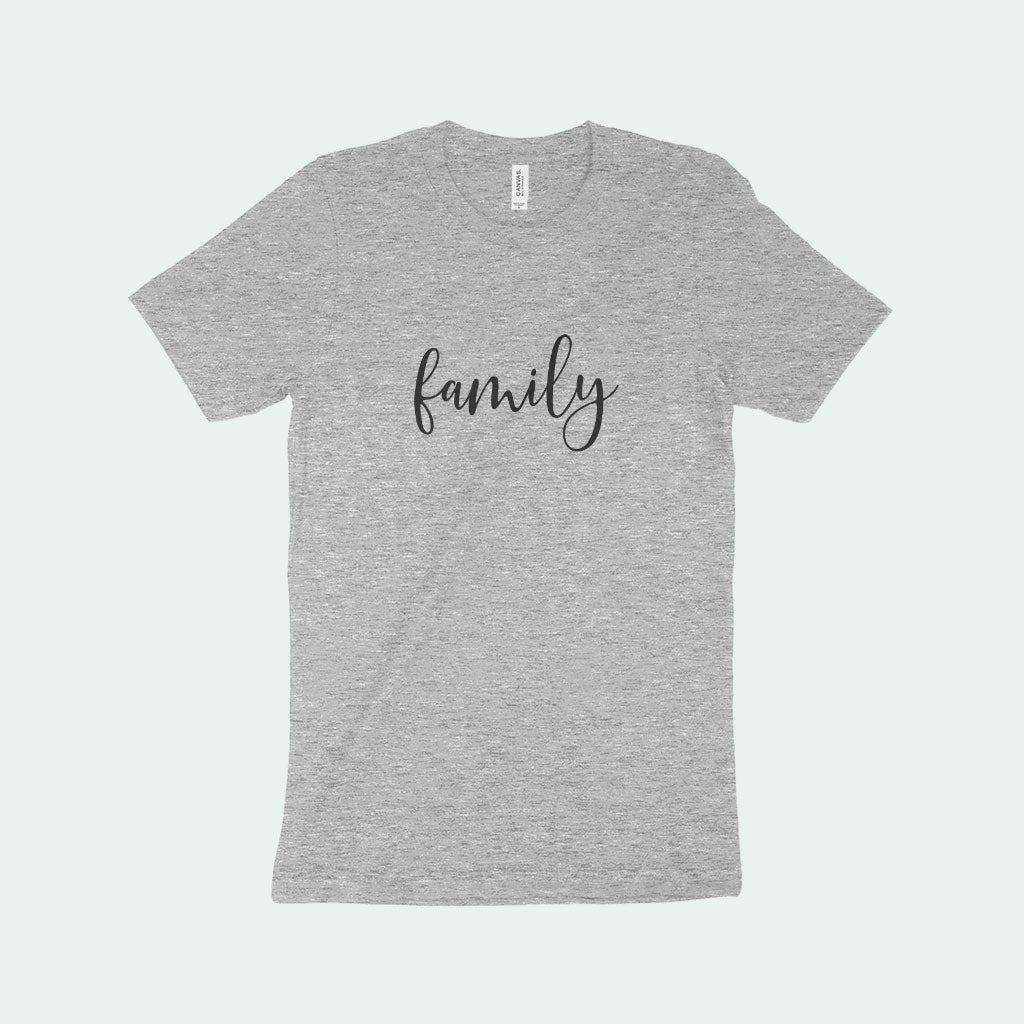 Family Unisex Jersey T-Shirt Made in USA