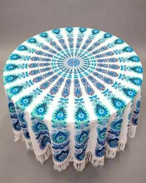 Boho Mandala Tapestry Table cloth wall cover beach Round blanket