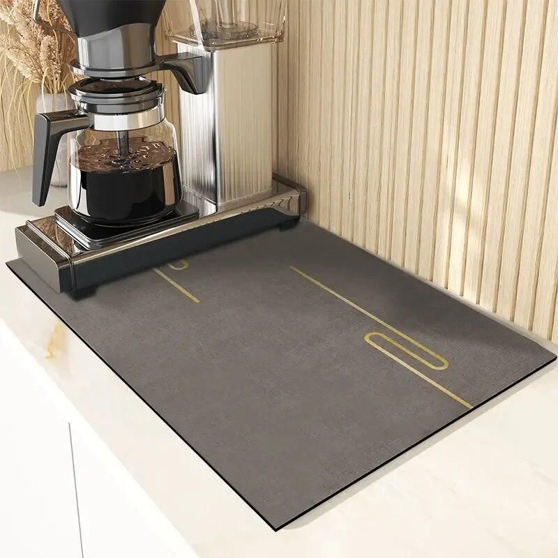 Multi-Purpose Super Absorbent Dish Drying & Heat Resistant Mat