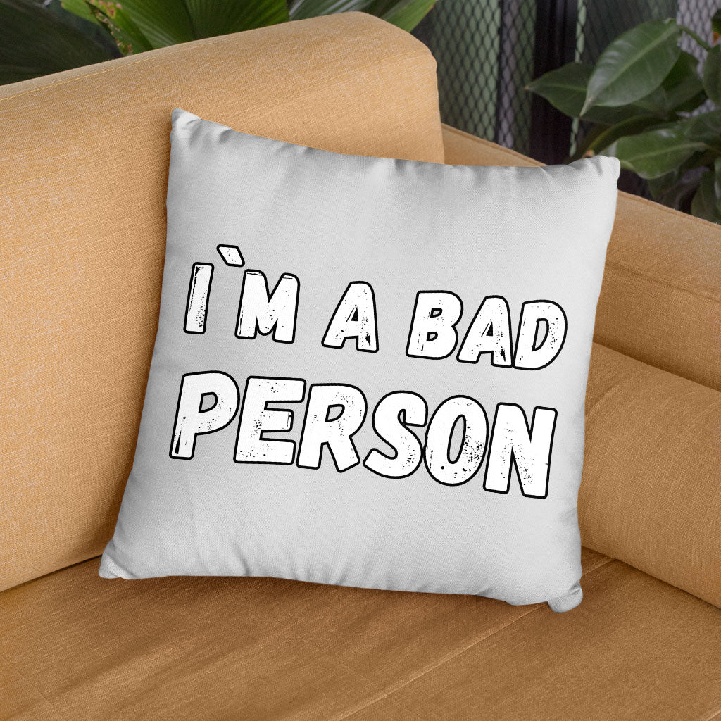 Sarcastic Square Pillow Cases - Cool Pillow Covers - Themed Pillowcases