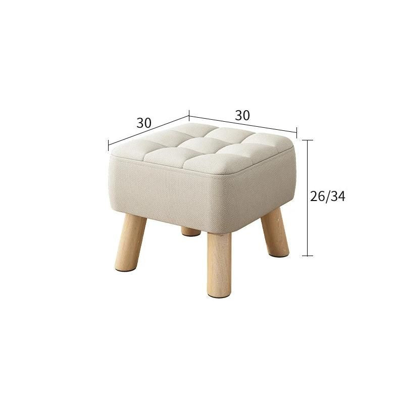 Modern Minimalist Round Ottoman Stool