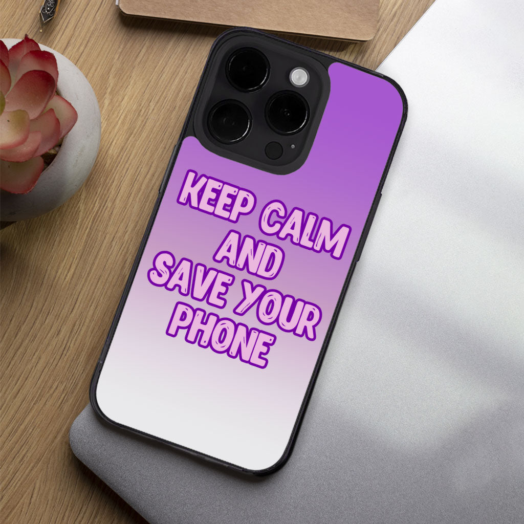 Keep Calm iPhone 14 Pro Case - Cool Phone Case for iPhone 14 Pro - Trendy iPhone 14 Pro Case