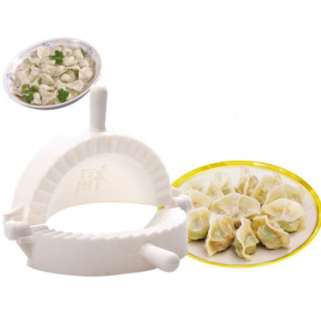 3Pcs Kitchen Plastic Dough Press Maker Dumpling