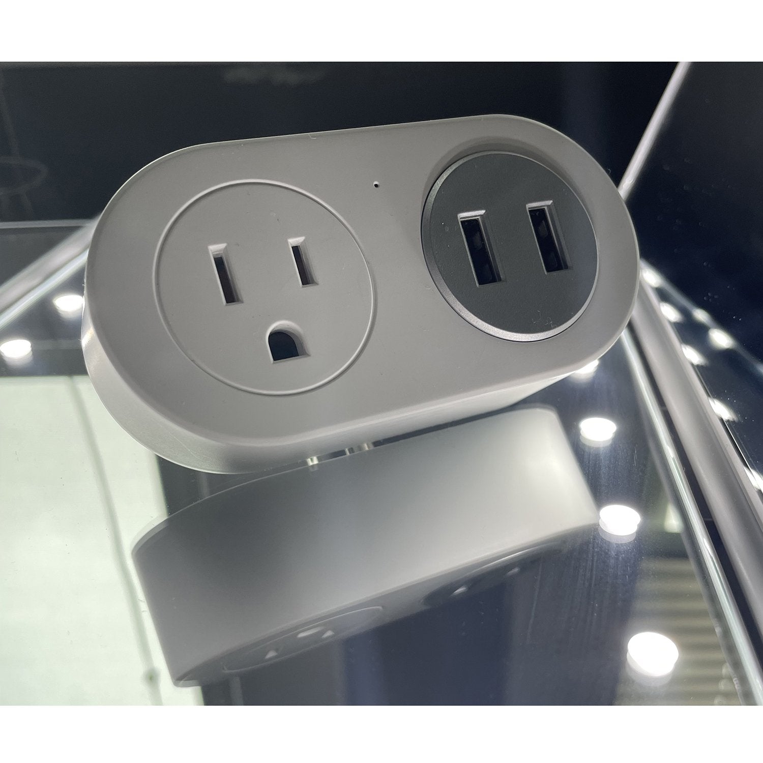 INSTACHEW, Pureconnect+ Smart Plug with USB, App Enabled, Google