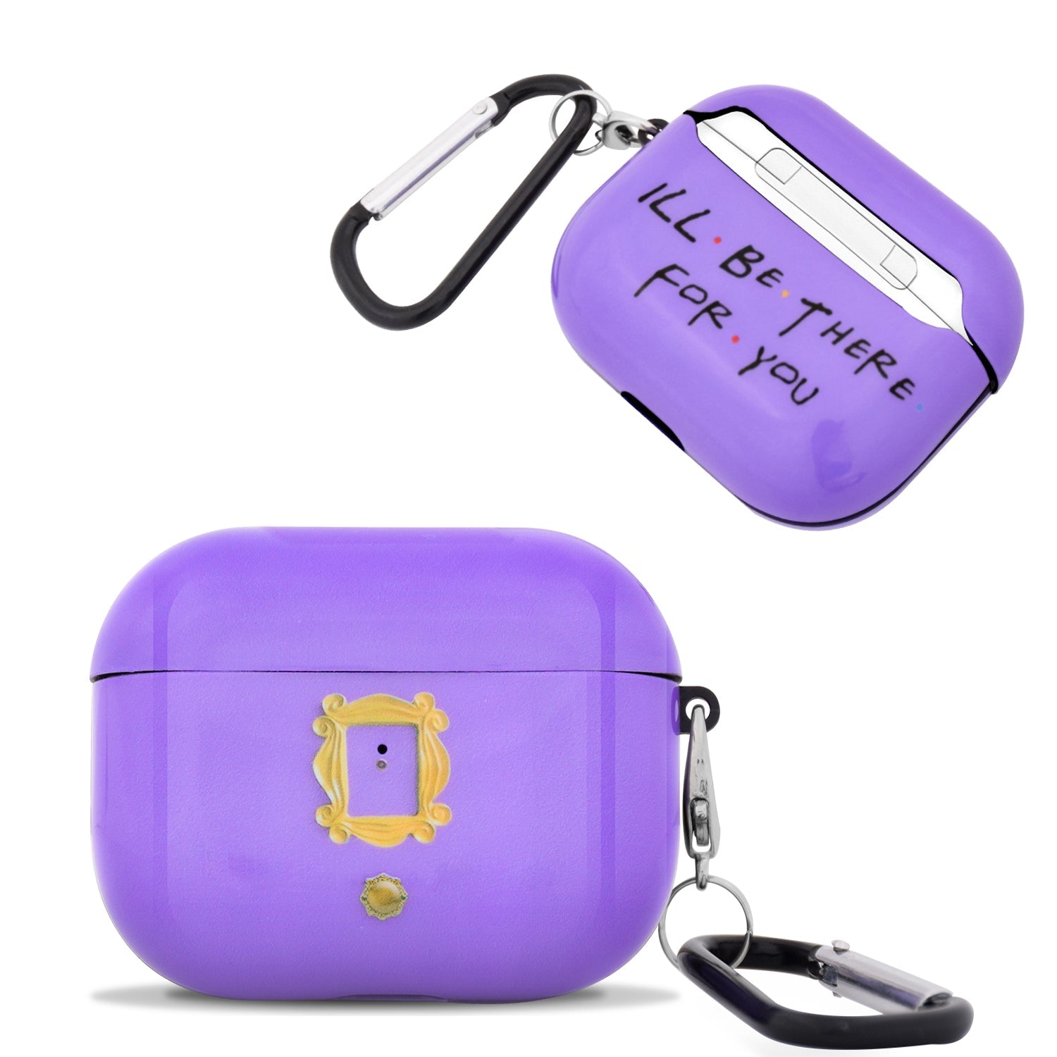 FRIENDS Tv Show Purple Door AirPods 3 Case