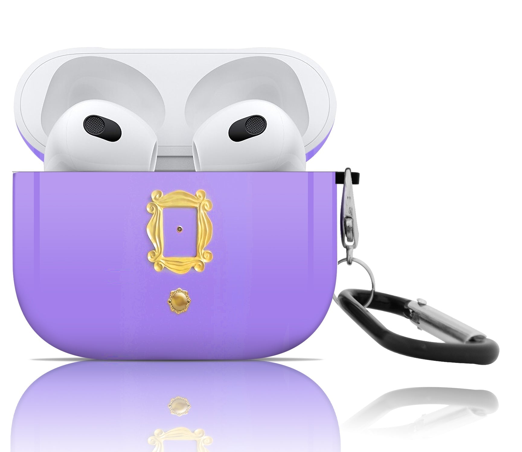 FRIENDS Tv Show Purple Door AirPods 3 Case