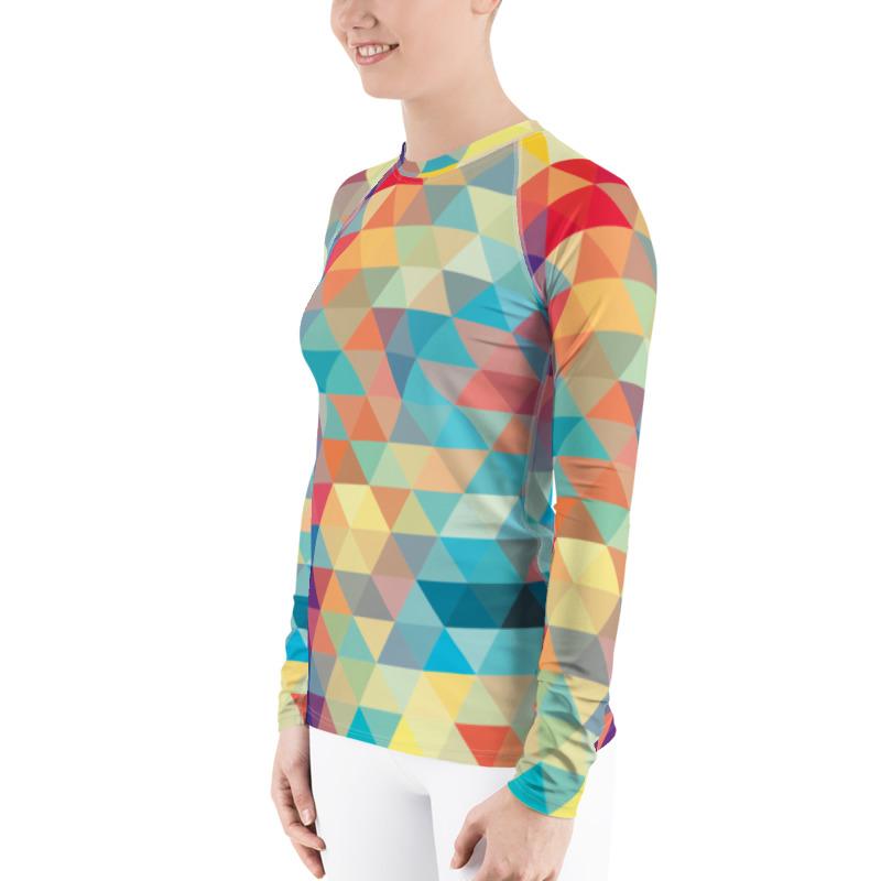 Kaleidoscope Rash Guard Top