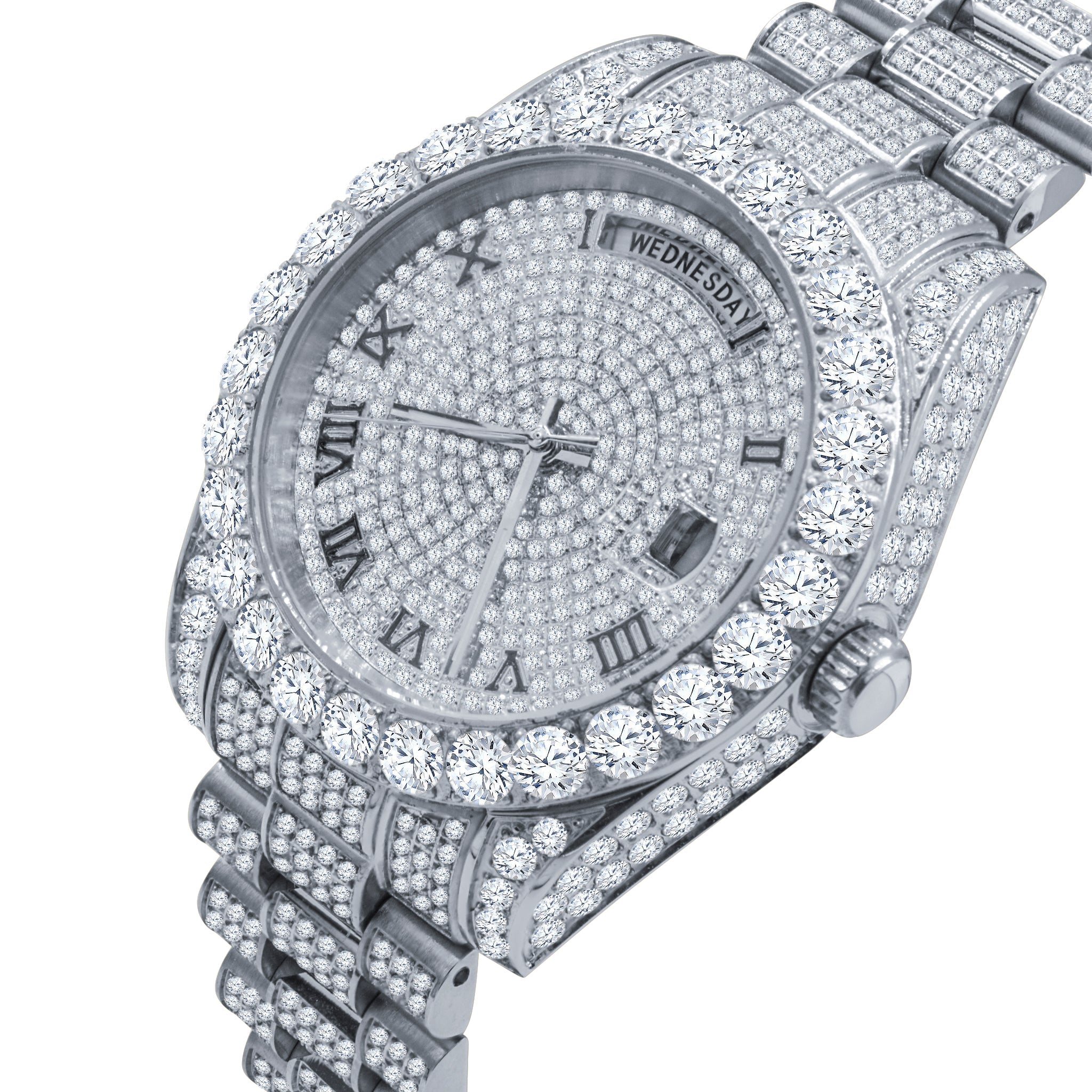 ICEMAN MOISSANITE CZ WATCH I 991381