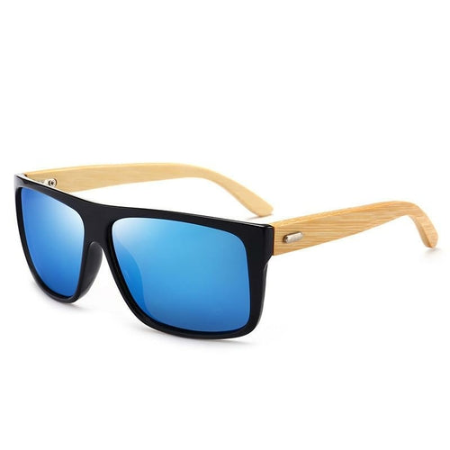 Bamboo legs glasses retro outdoor fashion sunglasses