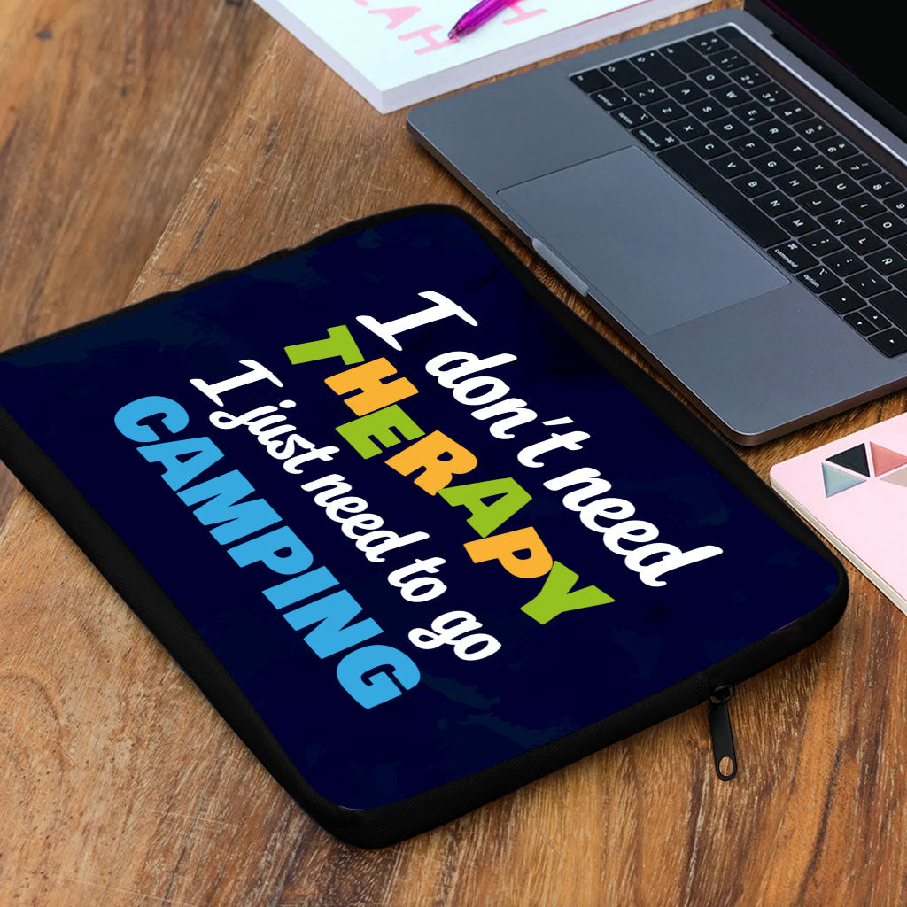 Camping MacBook Air 14" Two-Sided Sleeve - Cool Laptop Sleeve - Graphic MacBook Sleeve